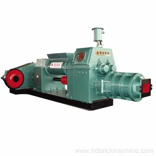 Two Stages Environmental Clay Brick Vacuum Extruder